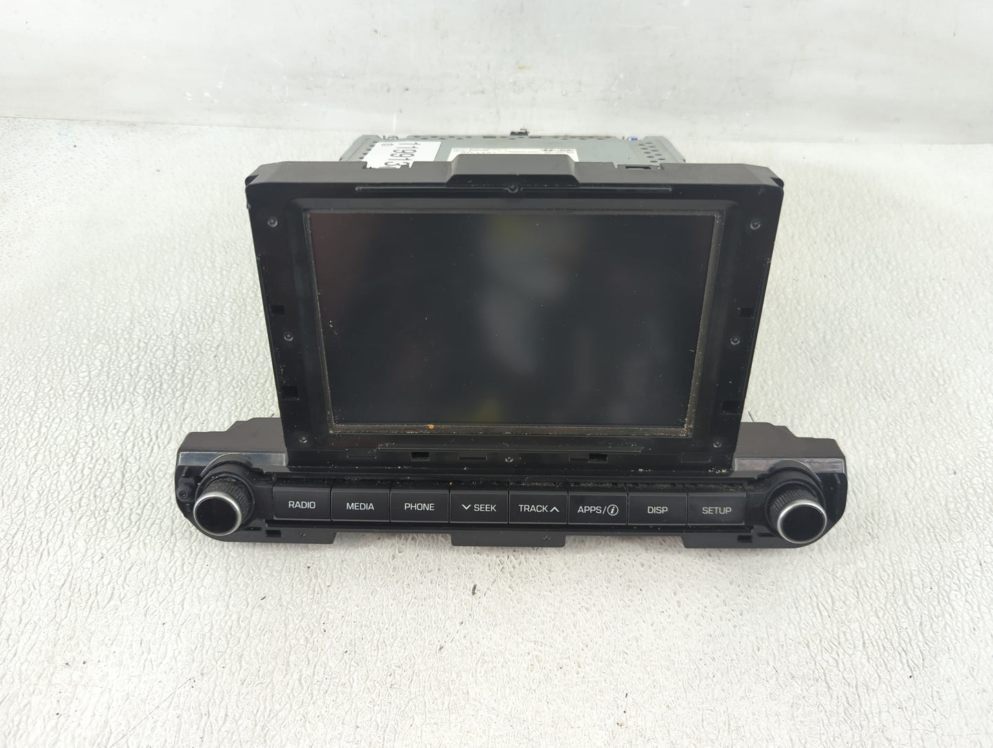2017-2018 Hyundai Elantra Radio AM FM Cd Player Receiver Replacement P/N:96160-F2101UAT Fits Fits 2017 2018 OEM Used Auto Pa
