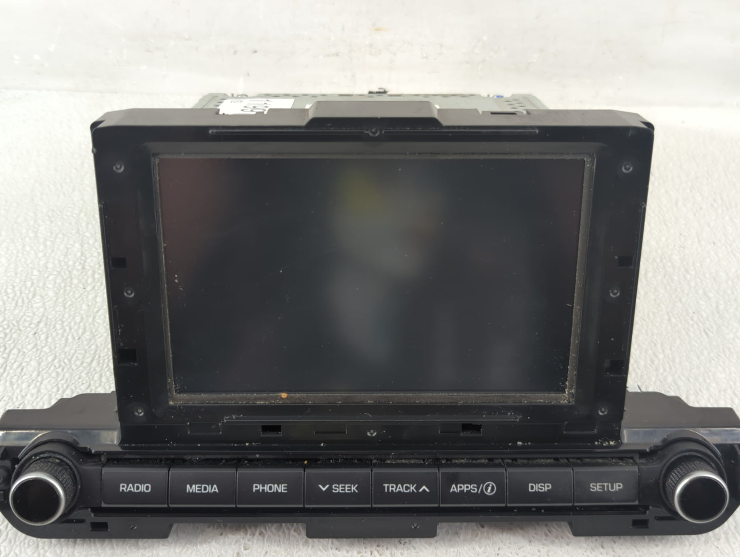 2017-2018 Hyundai Elantra Radio AM FM Cd Player Receiver Replacement P/N:96160-F2101UAT Fits Fits 2017 2018 OEM Used Auto Pa