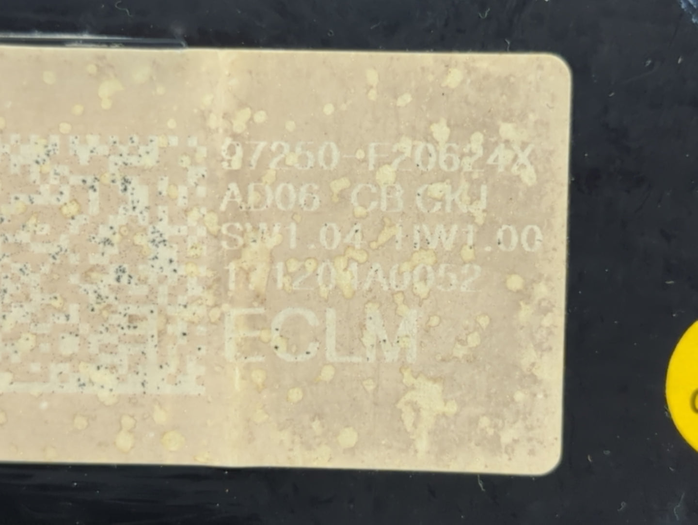 2018 Hyundai Elantra Climate Control Module Temperature AC/Heater Replacement P/N:97260-F20624X Fits OEM Used Auto Parts - O