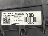 2018 Hyundai Elantra Fusebox Fuse Box Panel Relay Module P/N:91203 F2525C Fits OEM Used Auto Parts - Oemusedautoparts1.com