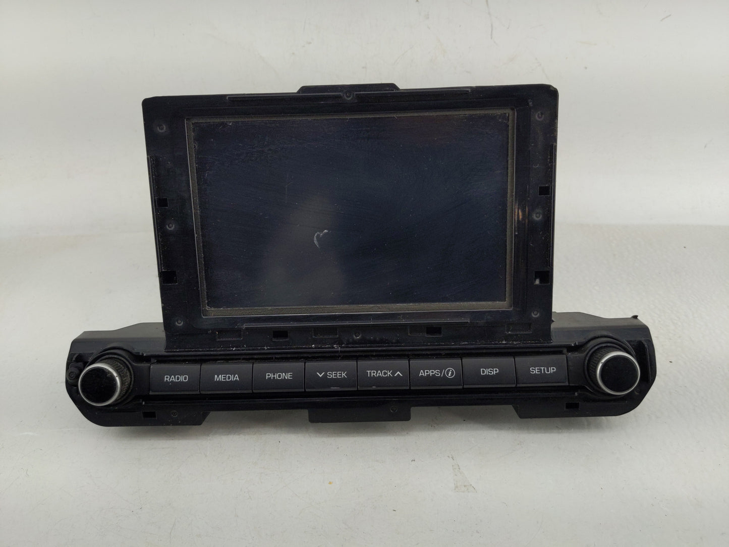 2017-2018 Hyundai Elantra Radio AM FM Cd Player Receiver Replacement P/N:96160-F2101UAT Fits Fits 2017 2018 OEM Used Auto Pa