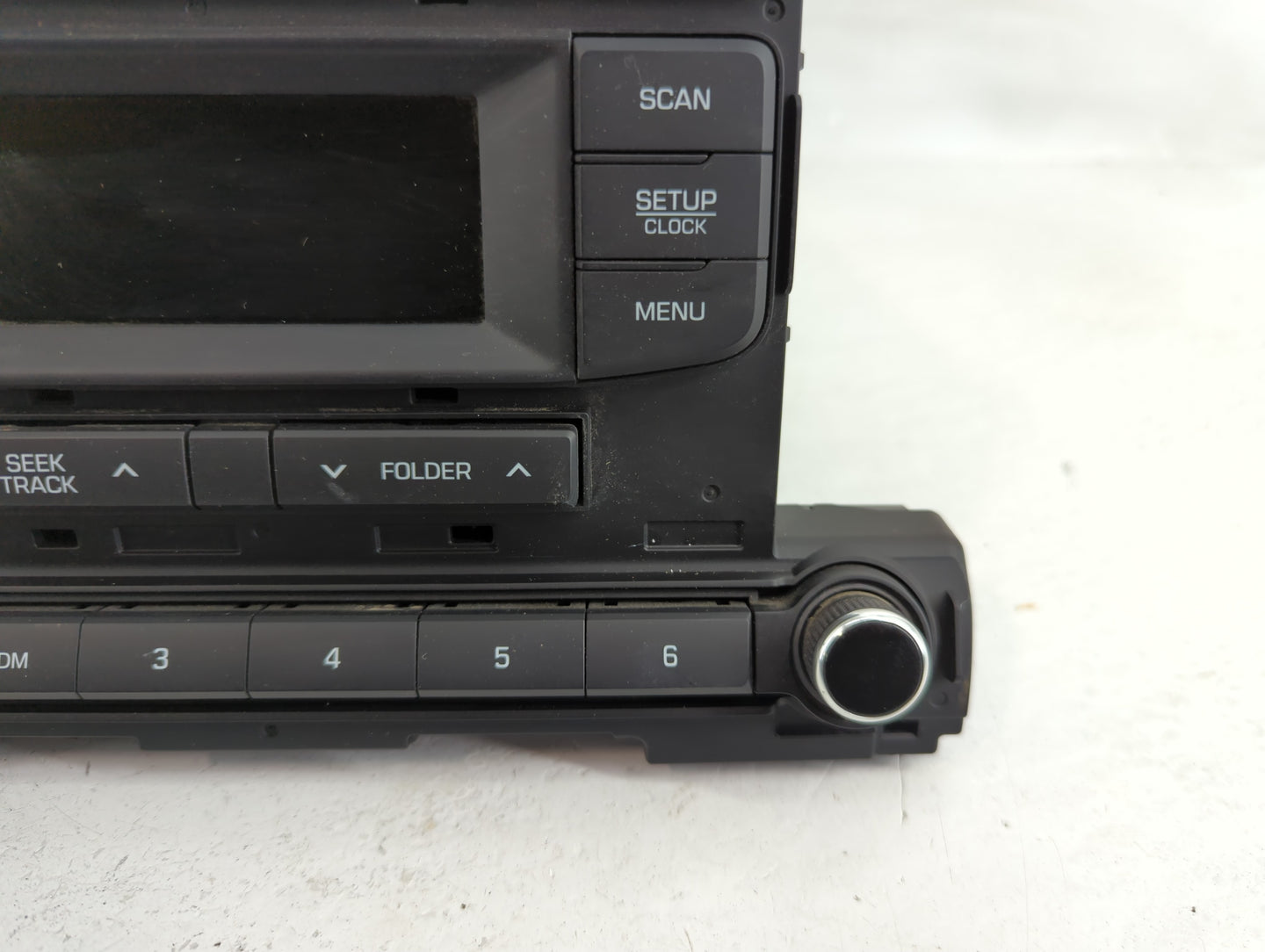 2017-2018 Hyundai Elantra Radio AM FM Cd Player Receiver Replacement P/N:96170F2270UAT Fits Fits 2017 2018 OEM Used Auto Par