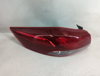 2017-2018 Hyundai Elantra Tail Light Assembly Driver Left OEM Fits Fits 2017 2018 OEM Used Auto Parts - Oemusedautoparts1.co