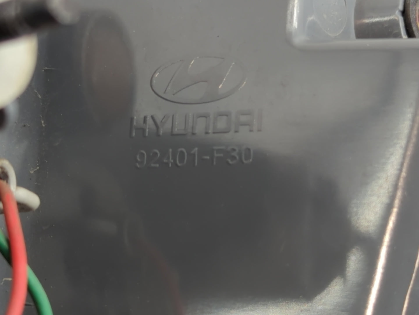 2017-2018 Hyundai Elantra Tail Light Assembly Driver Left OEM Fits Fits 2017 2018 OEM Used Auto Parts - Oemusedautoparts1.co