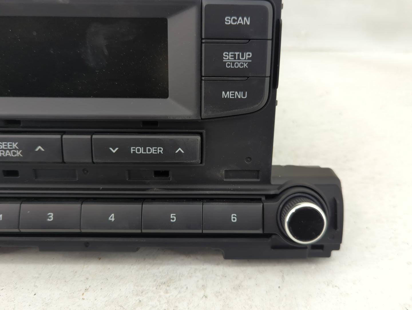2017-2018 Hyundai Elantra Radio AM FM Cd Player Receiver Replacement P/N:96170F2270UAT Fits Fits 2017 2018 OEM Used Auto Par