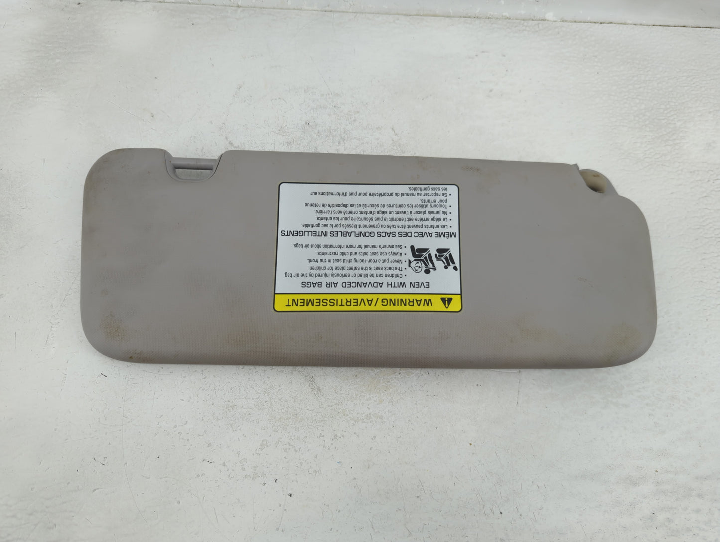 2017-2020 Hyundai Elantra Sun Visor Shade Replacement Driver Left Mirror Fits Fits 2017 2018 2019 2020 OEM Used Auto Parts -