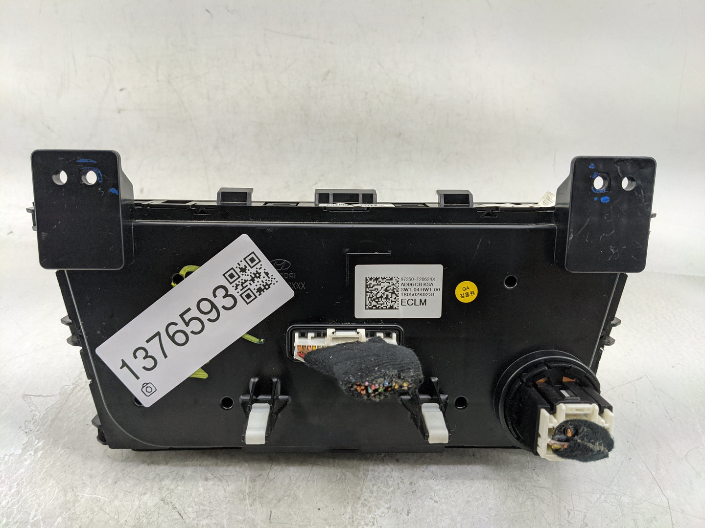2017-2018 Hyundai Elantra Climate Control Module Temperature AC/Heater Replacement P/N:97250-F20624X Fits Fits 2017 2018 OEM