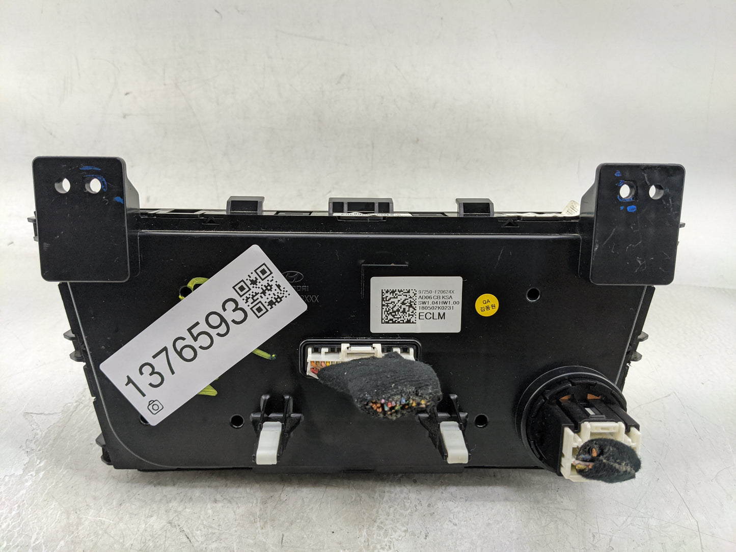 2017-2018 Hyundai Elantra Climate Control Module Temperature AC/Heater Replacement P/N:97250-F20624X Fits Fits 2017 2018 OEM