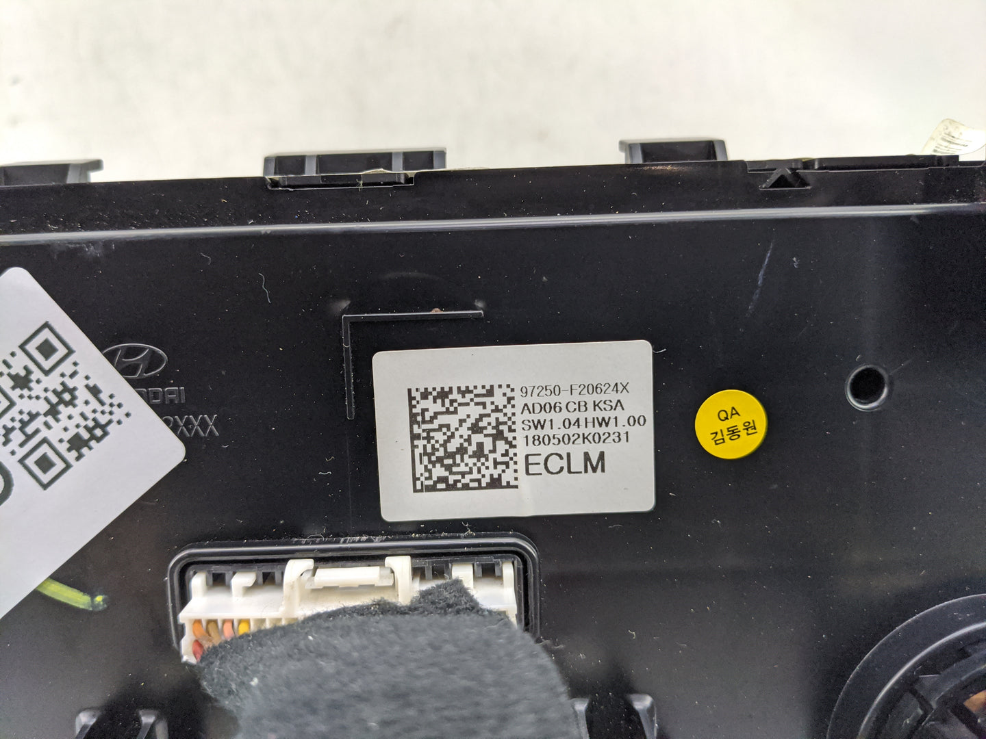 2017-2018 Hyundai Elantra Climate Control Module Temperature AC/Heater Replacement P/N:97250-F20624X Fits Fits 2017 2018 OEM