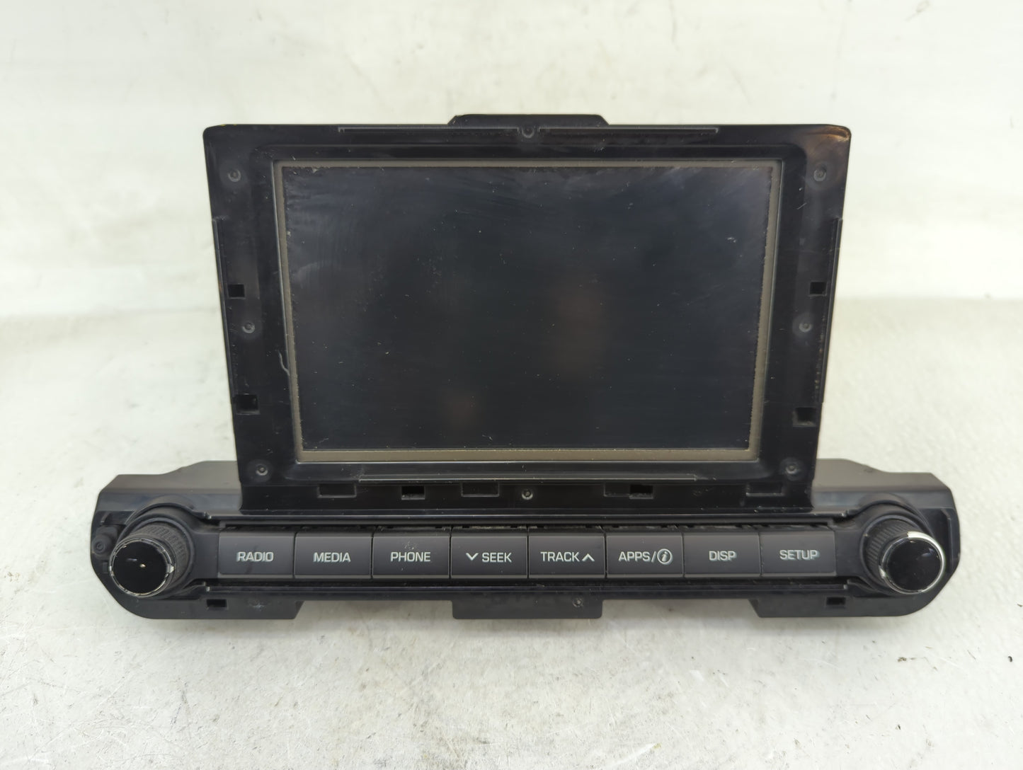 2017-2018 Hyundai Elantra Radio AM FM Cd Player Receiver Replacement P/N:96160-F2101UAT Fits Fits 2017 2018 OEM Used Auto Pa
