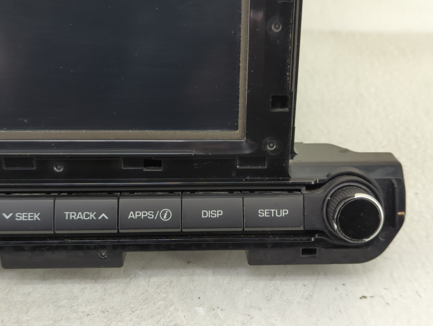 2017-2018 Hyundai Elantra Radio AM FM Cd Player Receiver Replacement P/N:96160-F2101UAT Fits Fits 2017 2018 OEM Used Auto Pa