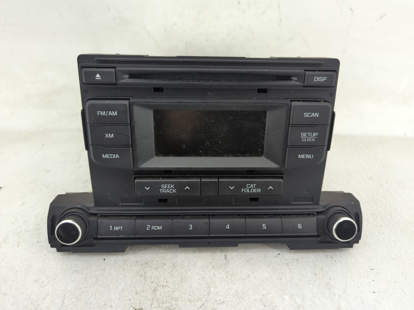 2017-2018 Hyundai Elantra Radio AM FM Cd Player Receiver Replacement P/N:96170-F2100UAT Fits Fits 2017 2018 OEM Used Auto Pa