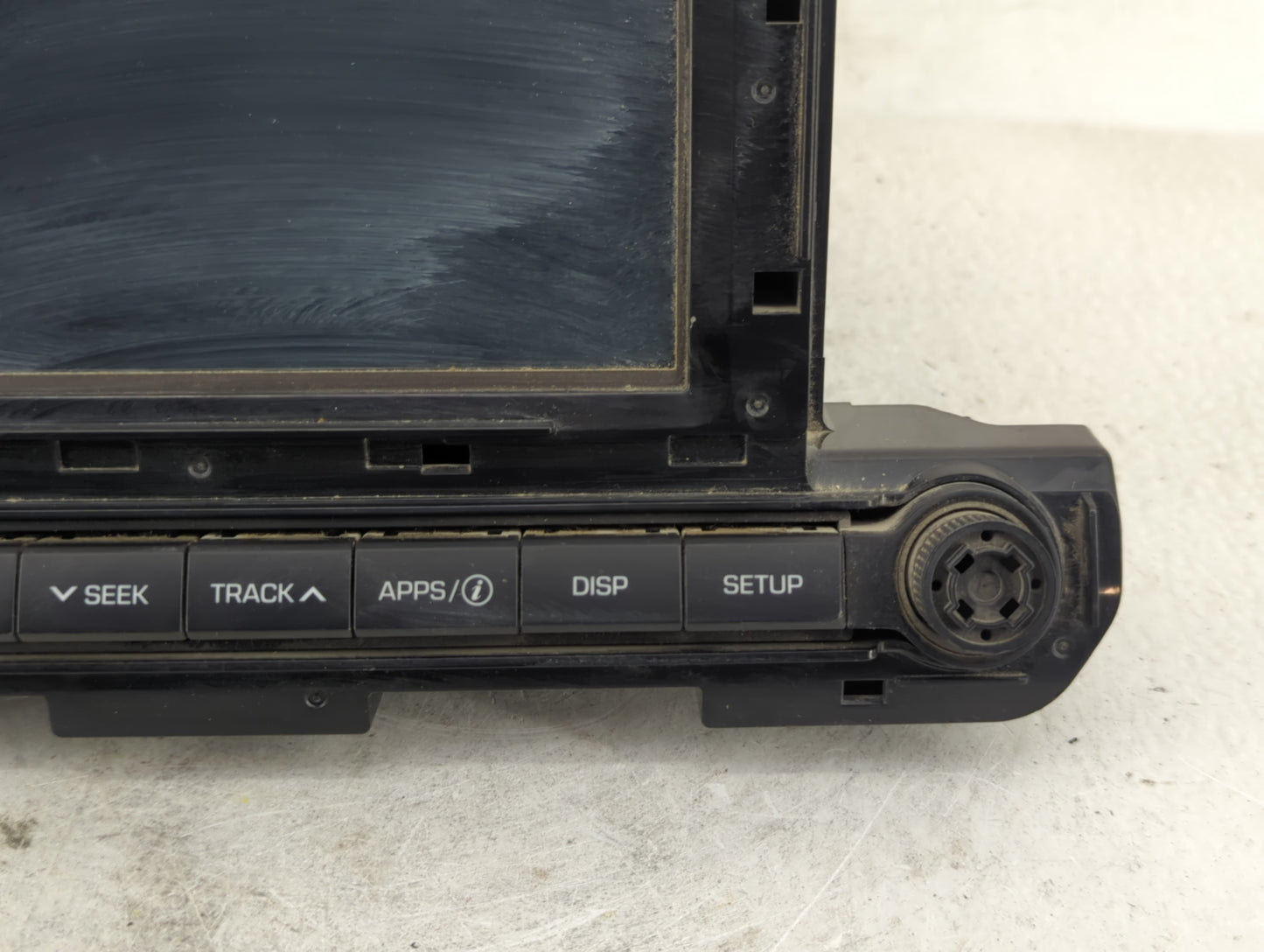 2017-2018 Hyundai Elantra Radio AM FM Cd Player Receiver Replacement P/N:96160F2121UAT Fits Fits 2017 2018 OEM Used Auto Par