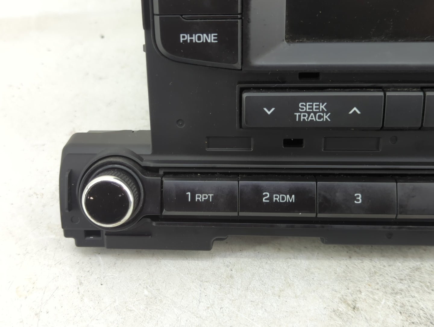 2017-2018 Hyundai Elantra Radio AM FM Cd Player Receiver Replacement P/N:96170F2270UAT Fits Fits 2017 2018 OEM Used Auto Par