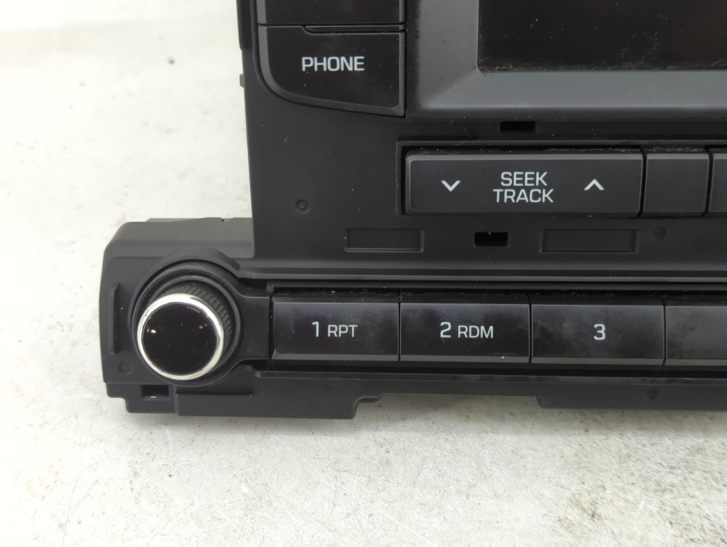 2017-2018 Hyundai Elantra Radio AM FM Cd Player Receiver Replacement P/N:96170F2270UAT Fits Fits 2017 2018 OEM Used Auto Par