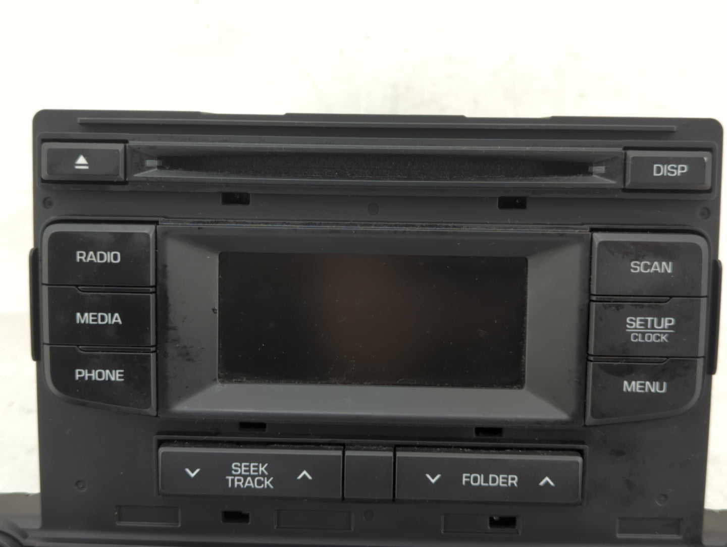 2017-2018 Hyundai Elantra Radio AM FM Cd Player Receiver Replacement P/N:96170F2270UAT Fits Fits 2017 2018 OEM Used Auto Par