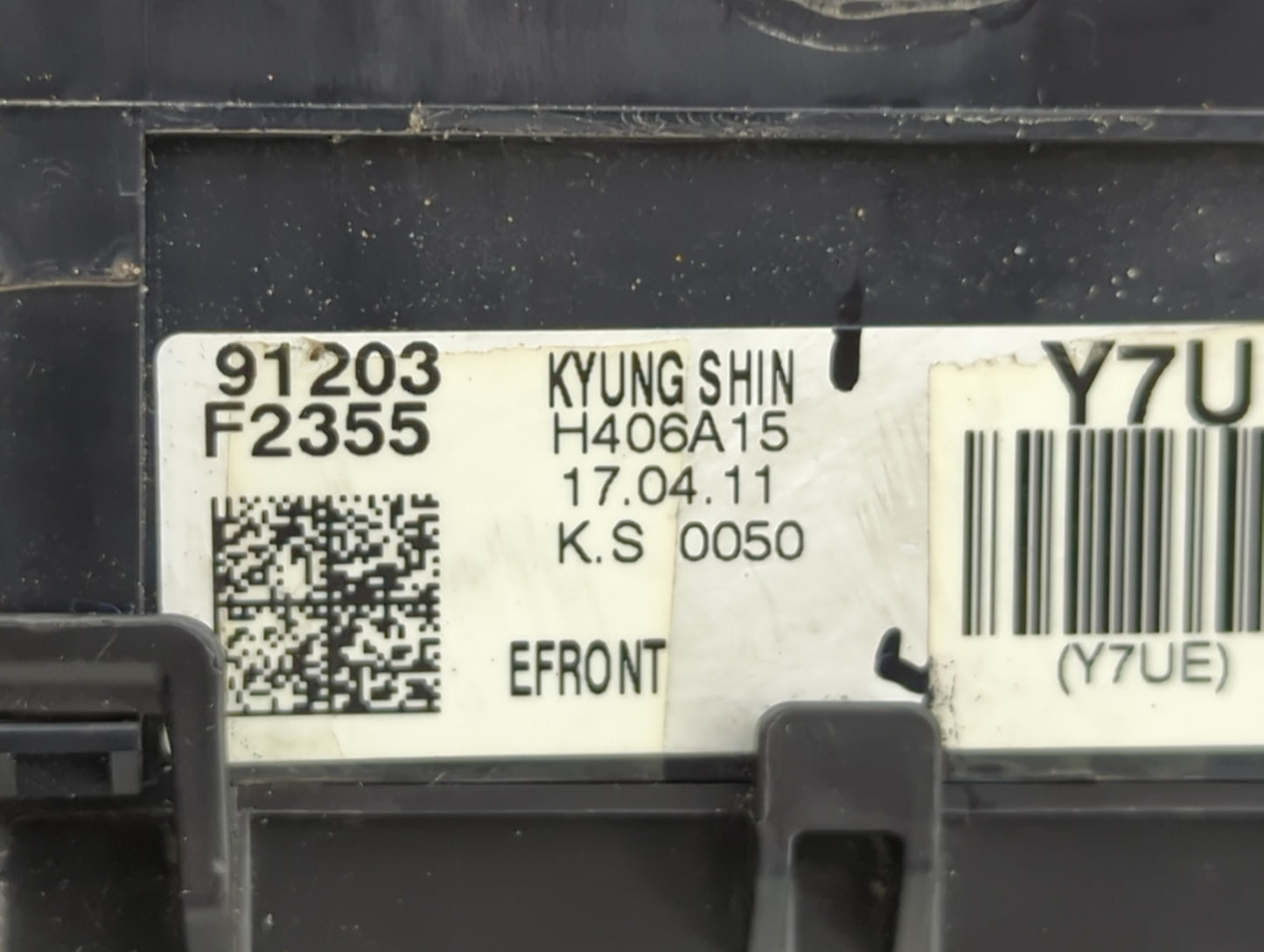 2018 Hyundai Elantra Fusebox Fuse Box Panel Relay Module P/N:91203 F2355 Fits OEM Used Auto Parts - Oemusedautoparts1.com