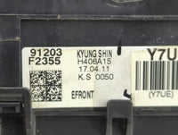 2018 Hyundai Elantra Fusebox Fuse Box Panel Relay Module P/N:91203 F2355 Fits OEM Used Auto Parts - Oemusedautoparts1.com