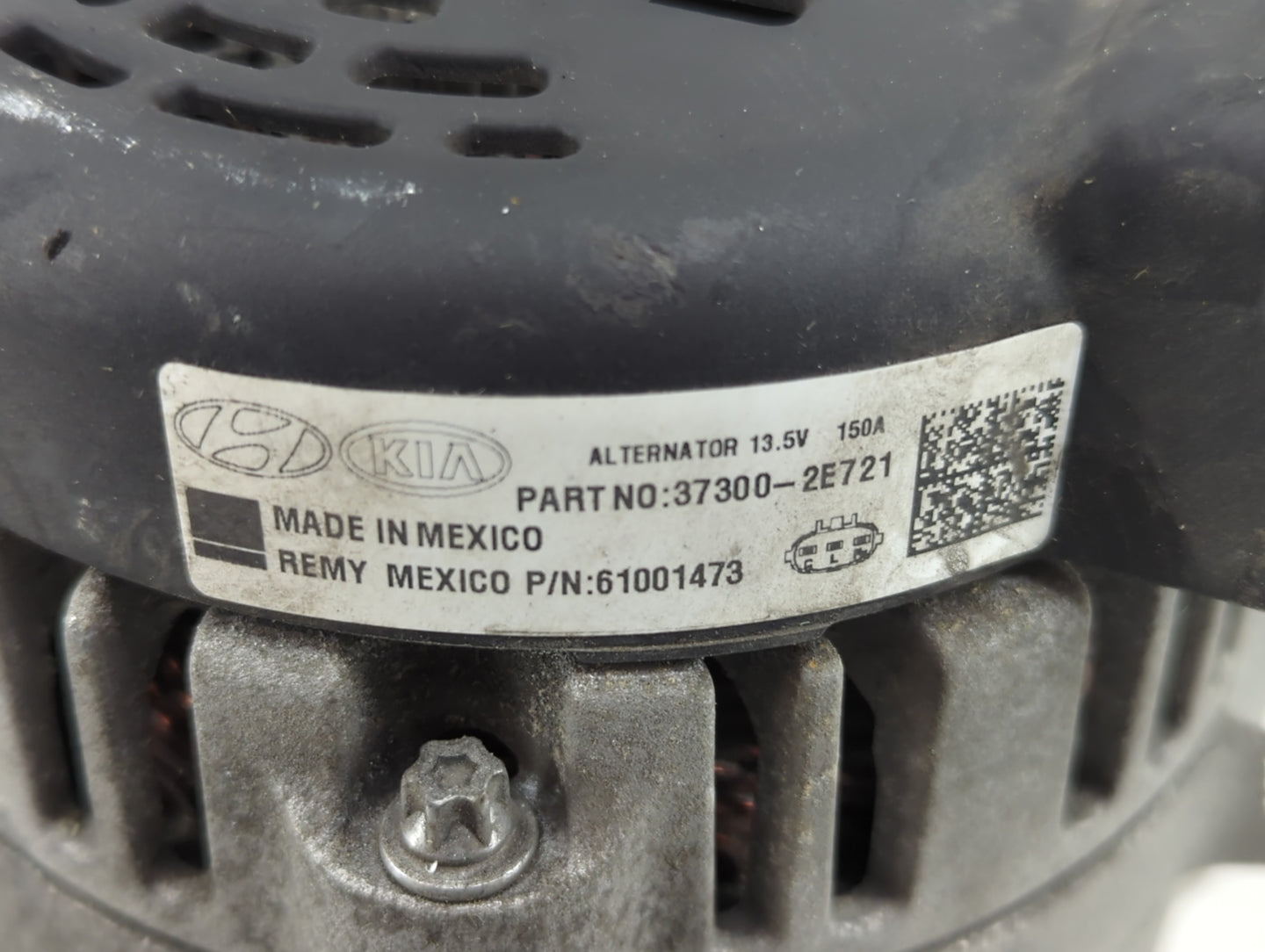 2017-2020 Hyundai Elantra Alternator Replacement Generator Charging Assembly Engine OEM P/N:61001473 37300-2E721 Fits OEM Us