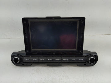 2017-2018 Hyundai Elantra Radio AM FM Cd Player Receiver Replacement P/N:96160-F2101UAT Fits Fits 2017 2018 OEM Used Auto Pa