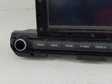 2017-2018 Hyundai Elantra Radio AM FM Cd Player Receiver Replacement P/N:96160-F2101UAT Fits Fits 2017 2018 OEM Used Auto Parts