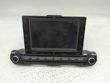 2017-2018 Hyundai Elantra Radio AM FM Cd Player Receiver Replacement P/N:96160-F2101UAT Fits Fits 2017 2018 OEM Used Auto Pa