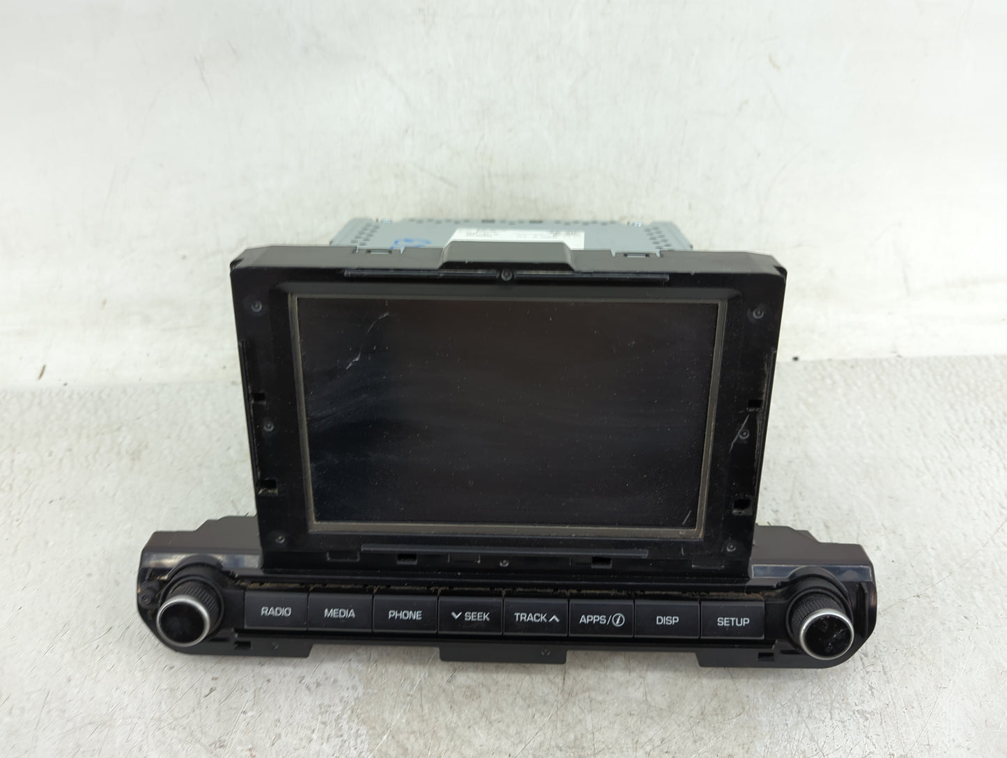 2017-2018 Hyundai Elantra Radio AM FM Cd Player Receiver Replacement P/N:96160-F2101UAT Fits Fits 2017 2018 OEM Used Auto Pa
