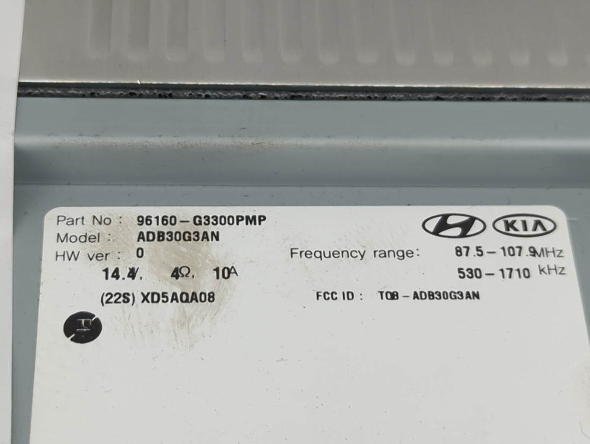Hyundai Elantra Information Radio Display Screen 1412608 - Oemusedautoparts1.com