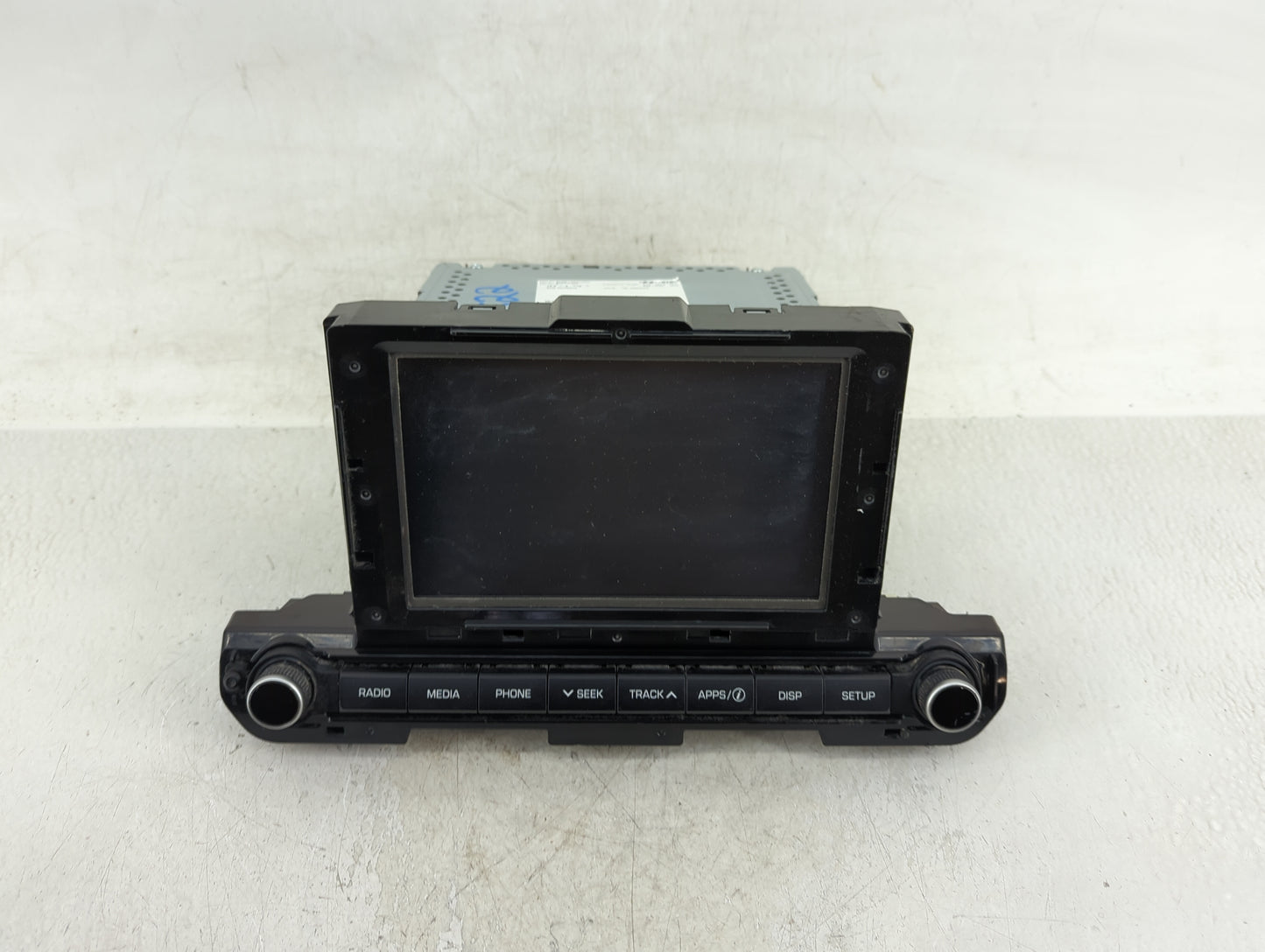 2017-2018 Hyundai Elantra Radio AM FM Cd Player Receiver Replacement P/N:96160-F2101UAT Fits Fits 2017 2018 OEM Used Auto Pa