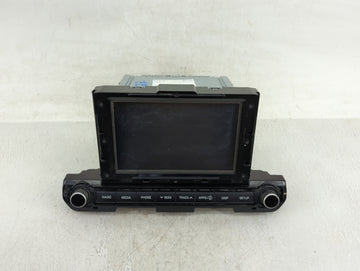 2017-2018 Hyundai Elantra Radio AM FM Cd Player Receiver Replacement P/N:96160-F2101UAT Fits Fits 2017 2018 OEM Used Auto Pa