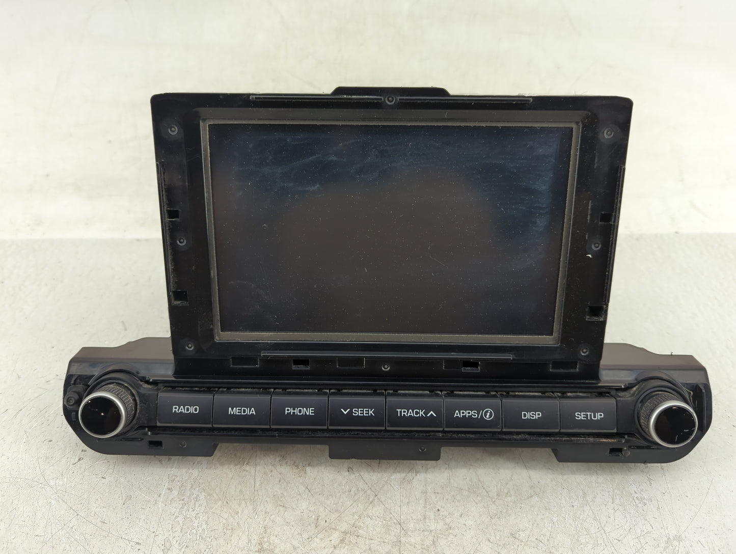 2017-2018 Hyundai Elantra Radio AM FM Cd Player Receiver Replacement P/N:96160-F2101UAT Fits Fits 2017 2018 OEM Used Auto Pa
