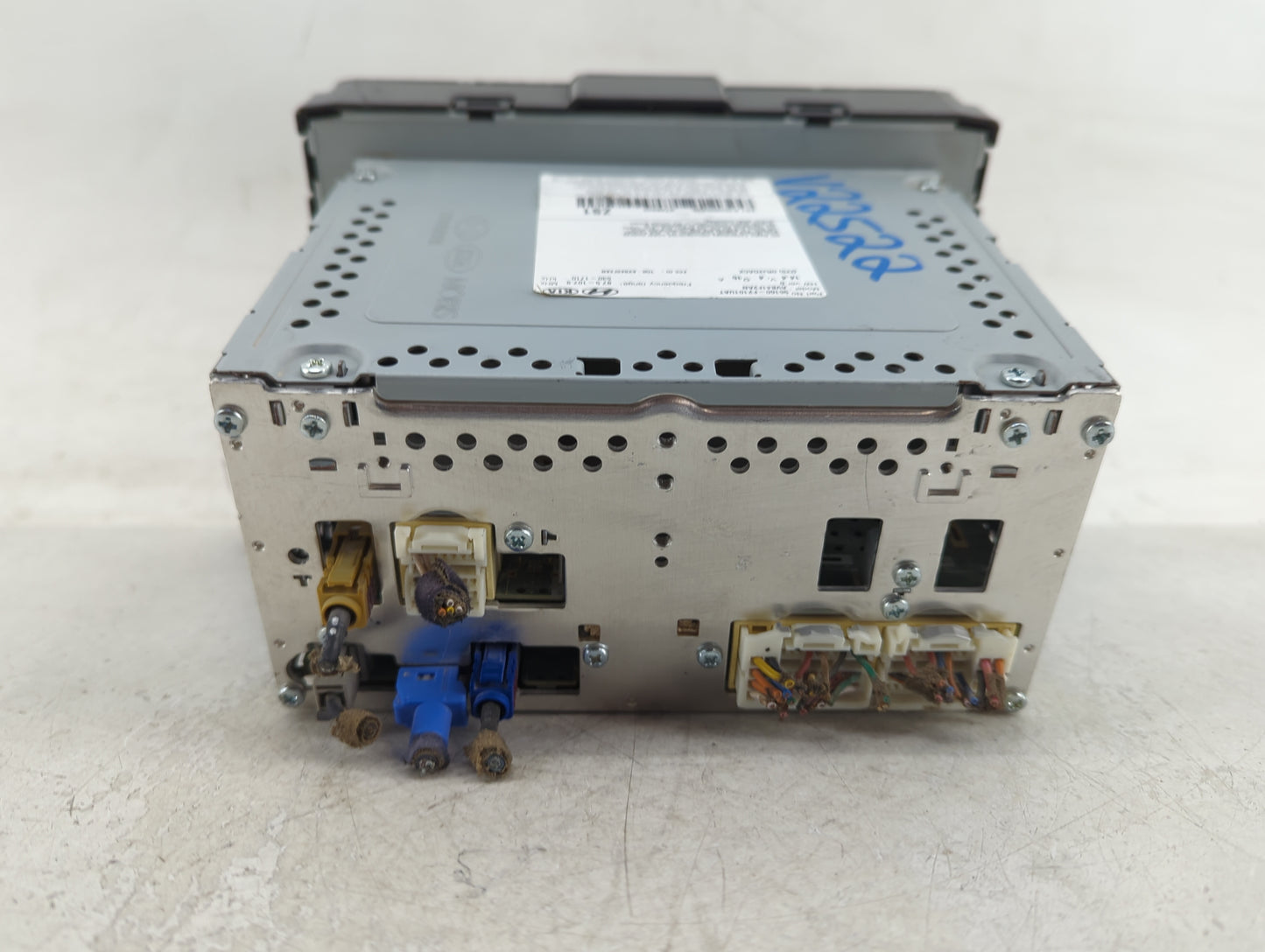 2017-2018 Hyundai Elantra Radio AM FM Cd Player Receiver Replacement P/N:96160-F2101UAT Fits Fits 2017 2018 OEM Used Auto Pa