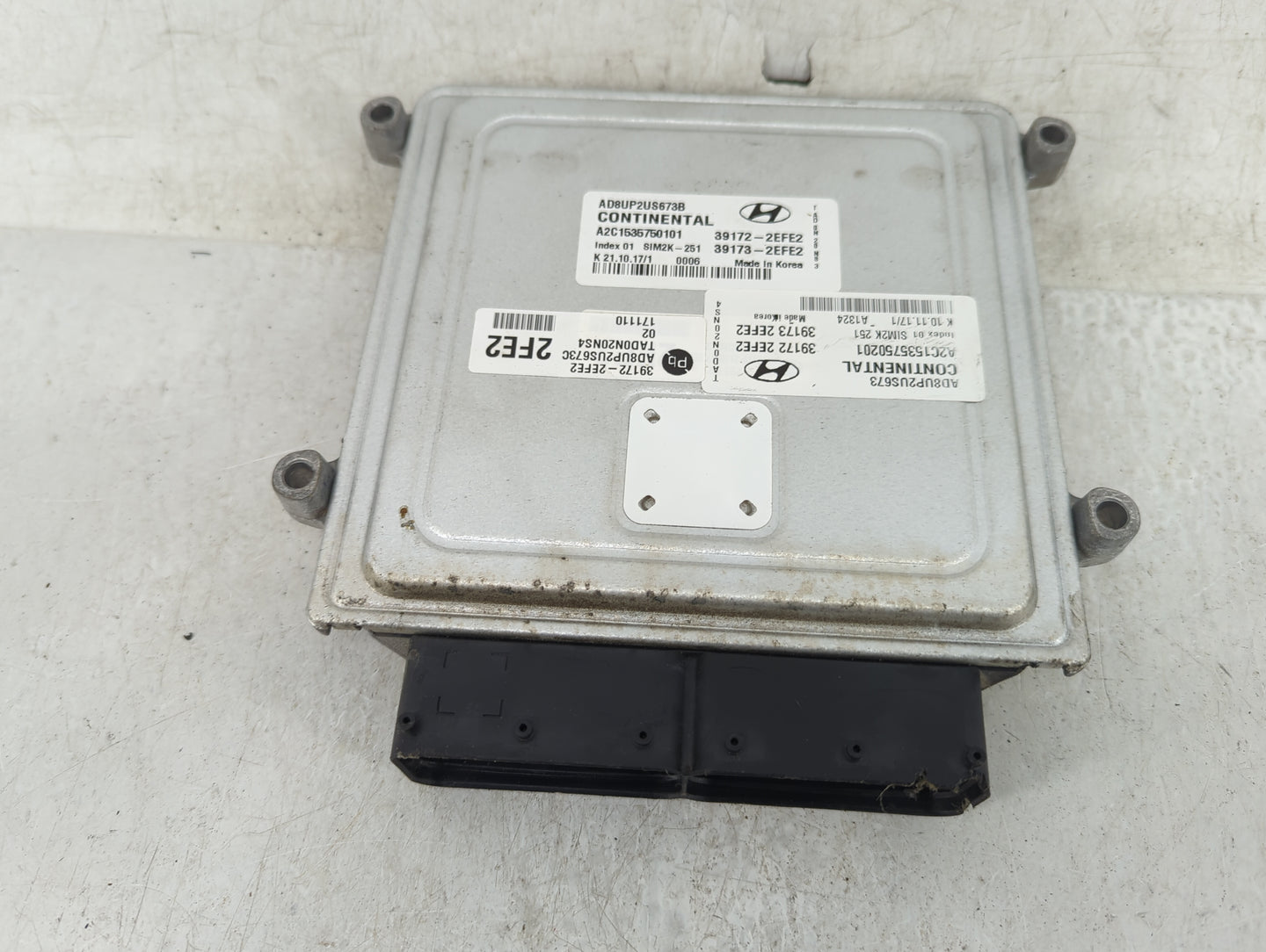 2017-2019 Hyundai Elantra PCM Engine Control Computer ECU ECM PCU OEM P/N:39172-2EFE2 39173-2EFE2 Fits Fits 2017 2018 2019 O