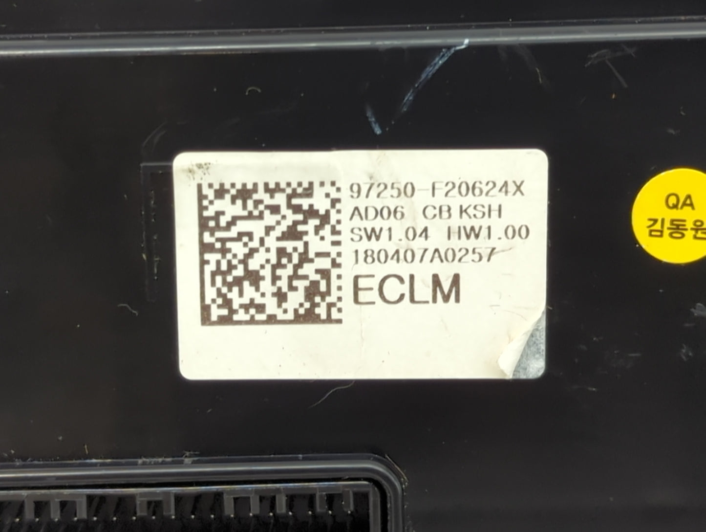 2017-2018 Hyundai Elantra Climate Control Module Temperature AC/Heater Replacement P/N:97250-F20624X Fits Fits 2017 2018 OEM