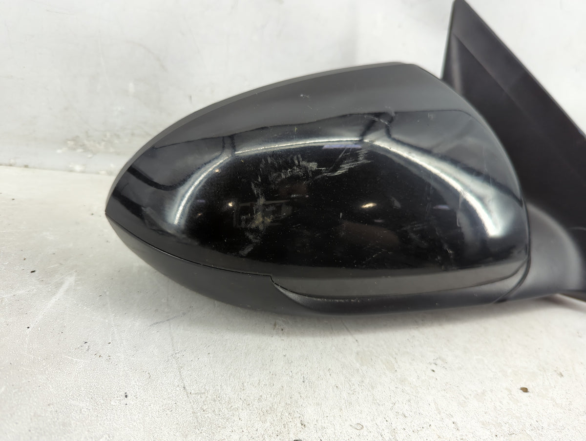 2017-2020 Hyundai Elantra Driver Left Side View Manual Door Mirror Black - Oemusedautoparts1.com