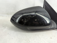 2017-2020 Hyundai Elantra Driver Left Side View Manual Door Mirror Black - Oemusedautoparts1.com