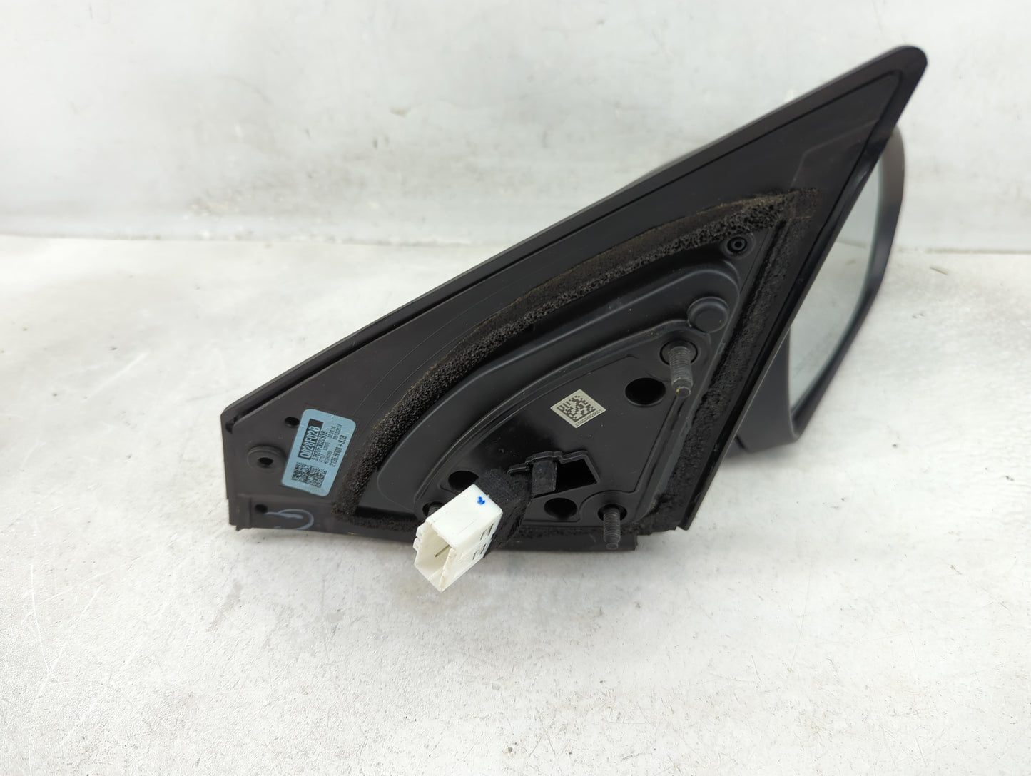 2017-2020 Hyundai Elantra Driver Left Side View Manual Door Mirror Black - Oemusedautoparts1.com