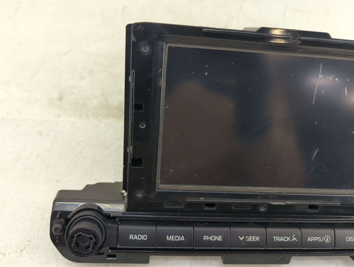 2017-2018 Hyundai Elantra Radio AM FM Cd Player Receiver Replacement P/N:96160-F2101UAT Fits Fits 2017 2018 OEM Used Auto Pa