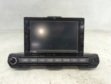 2017-2018 Hyundai Elantra Radio AM FM Cd Player Receiver Replacement P/N:96160-F2101UAT Fits Fits 2017 2018 OEM Used Auto Pa