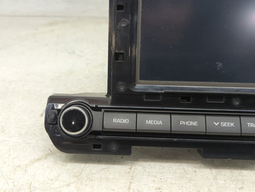 2017-2018 Hyundai Elantra Radio AM FM Cd Player Receiver Replacement P/N:96160-F2101UAT Fits Fits 2017 2018 OEM Used Auto Parts