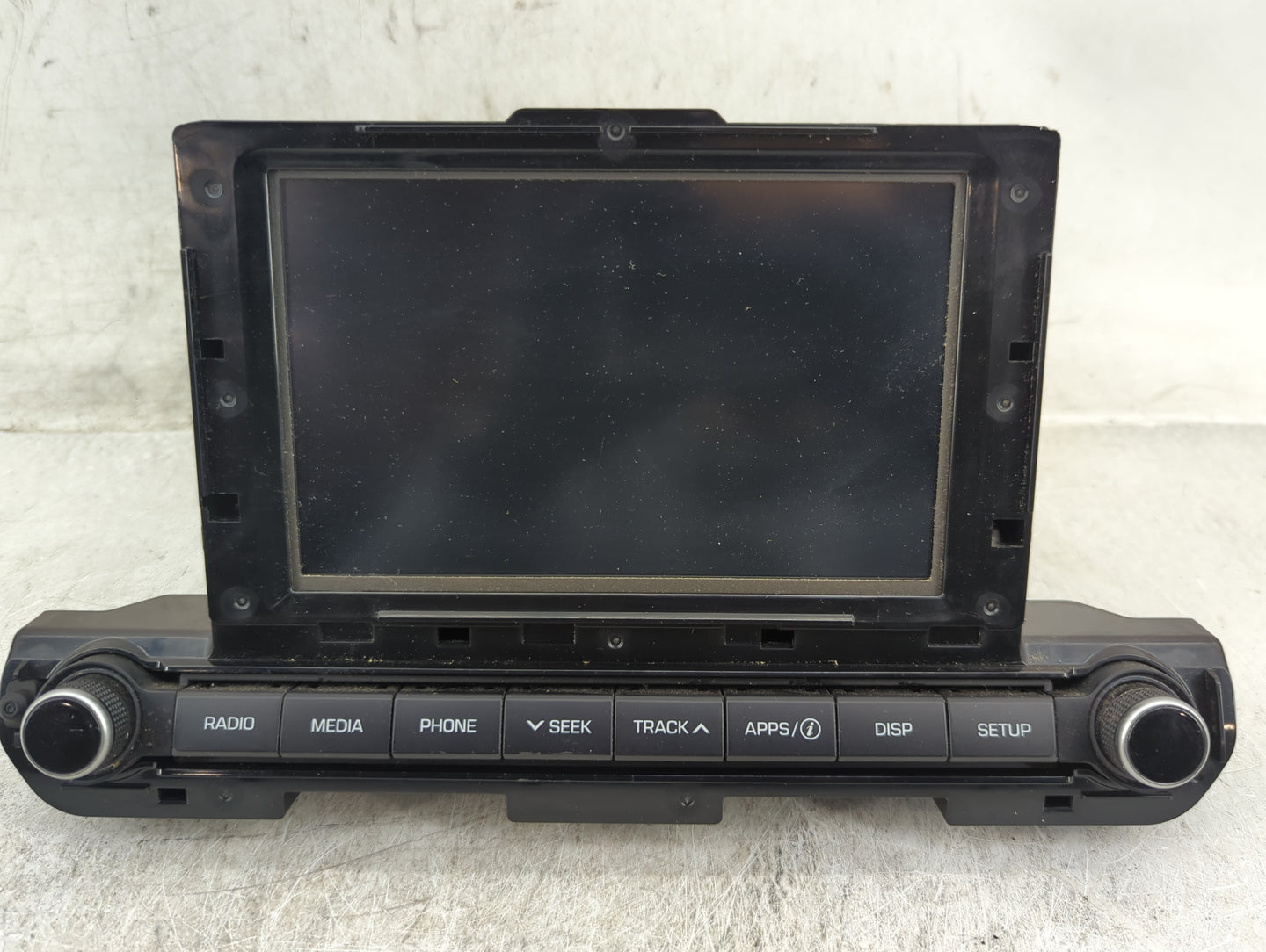2017-2018 Hyundai Elantra Radio AM FM Cd Player Receiver Replacement P/N:96160-F2101UAT AV8412FAN Fits Fits 2017 2018 OEM Us