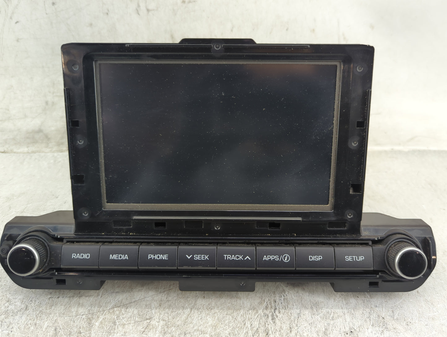 2017-2018 Hyundai Elantra Radio AM FM Cd Player Receiver Replacement P/N:96160-F2101UAT AV8412FAN Fits Fits 2017 2018 OEM Us