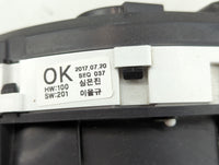 2018 Hyundai Elantra Instrument Cluster Speedometer Gauges Fits OEM Used Auto Parts - Oemusedautoparts1.com