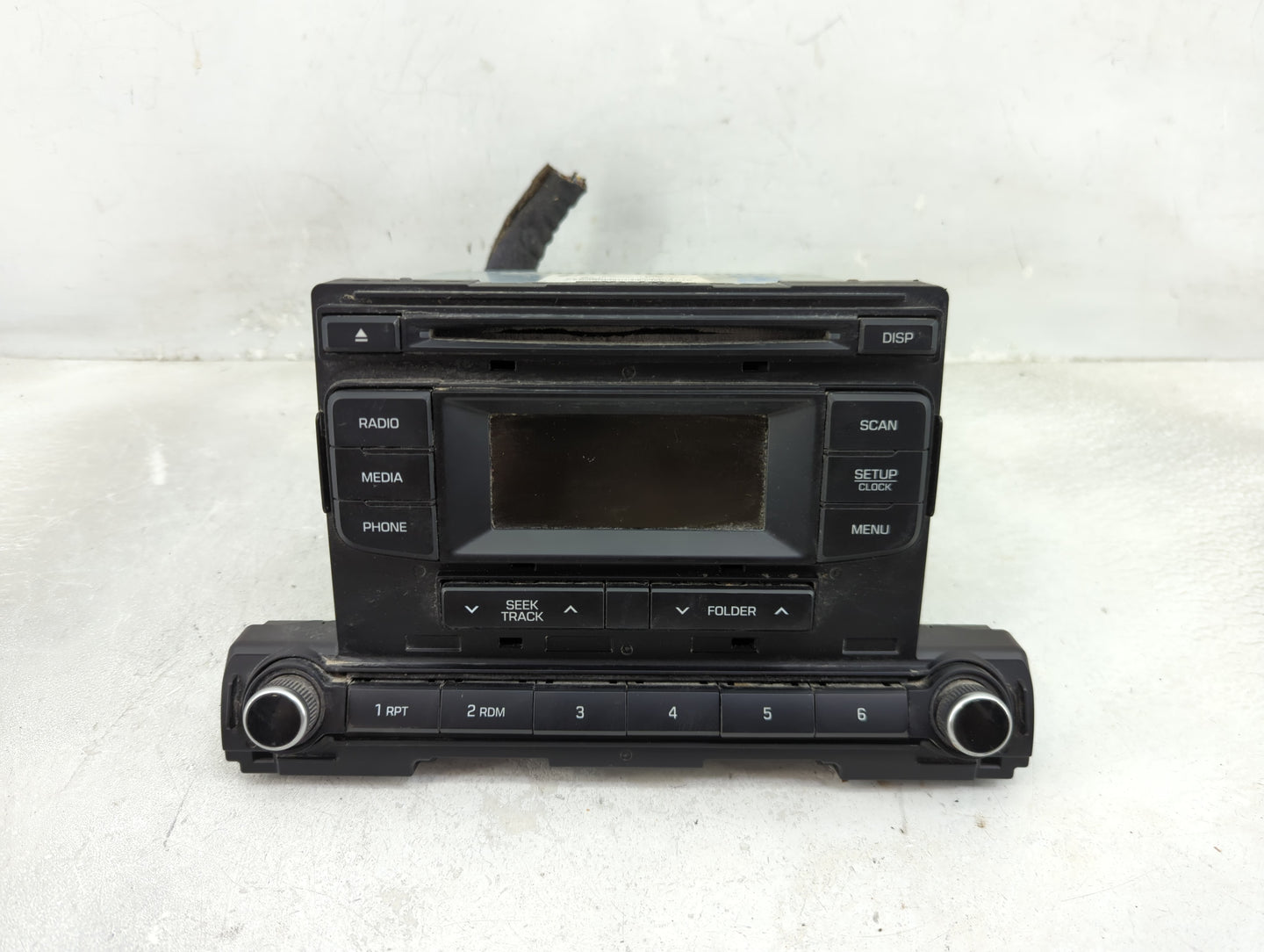2017-2018 Hyundai Elantra Radio AM FM Cd Player Receiver Replacement P/N:96170-F2270UAT AC110F26X,18MY Fits Fits 2017 2018 O
