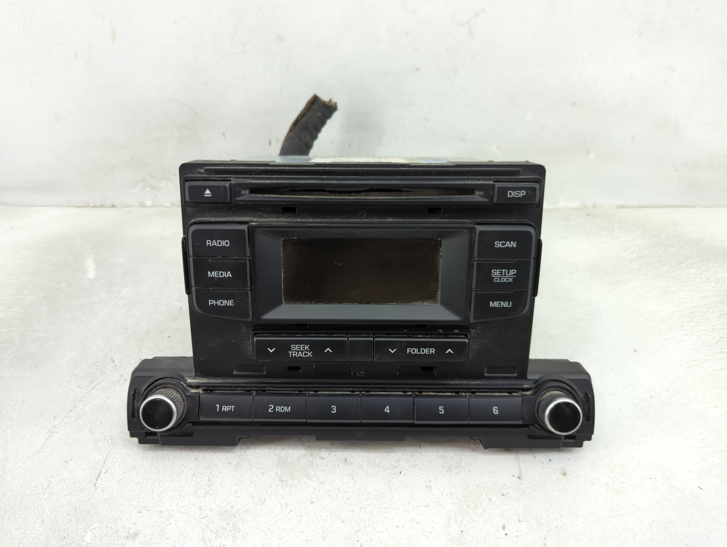 2017-2018 Hyundai Elantra Radio AM FM Cd Player Receiver Replacement P/N:96170-F2270UAT AC110F26X,18MY Fits Fits 2017 2018 O