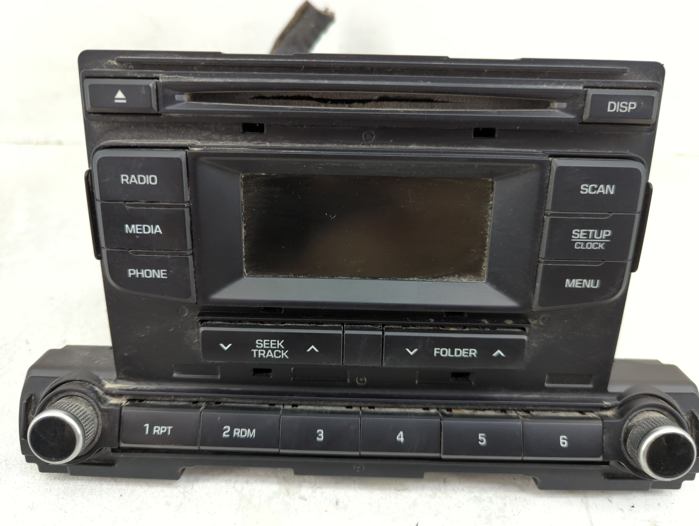 2017-2018 Hyundai Elantra Radio AM FM Cd Player Receiver Replacement P/N:96170-F2270UAT AC110F26X,18MY Fits Fits 2017 2018 O