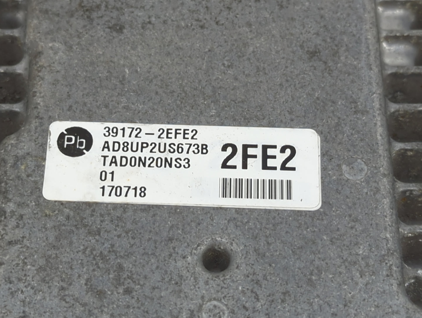 2017-2018 Hyundai Elantra PCM Engine Control Computer ECU ECM PCU OEM Fits OEM Used Auto Parts - Oemusedautoparts1.com