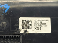 2017-2018 Hyundai Elantra Climate Control Module Temperature AC/Heater Replacement P/N:97250-F2231RET Fits Fits 2017 2018 OE