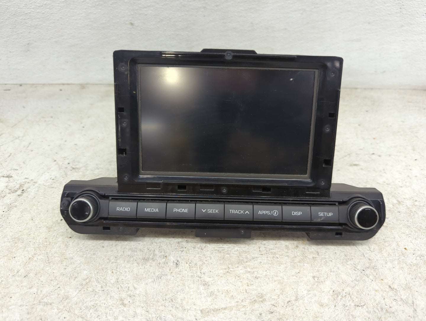 2017-2018 Hyundai Elantra Radio AM FM Cd Player Receiver Replacement P/N:96160-F2101UAT AVB41F2AN, TQ8-AVB40F Fits Fits 2017