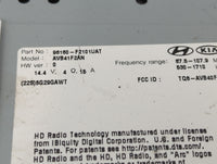 2017-2018 Hyundai Elantra Radio AM FM Cd Player Receiver Replacement P/N:96160-F2101UAT AVB41F2AN, TQ8-AVB40F Fits Fits 2017
